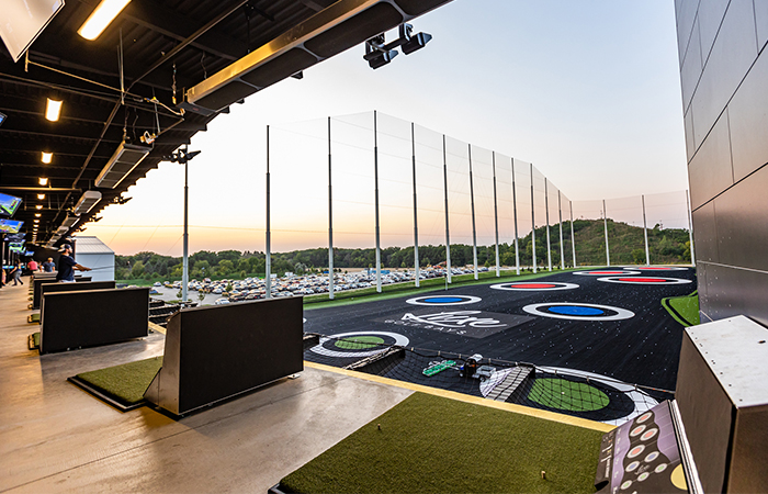 Driving Range, Restaurant & Beer Garden, Franklin, WI | Luxe Golf Bays